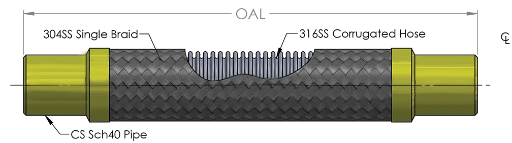 CSA-Metal Hose