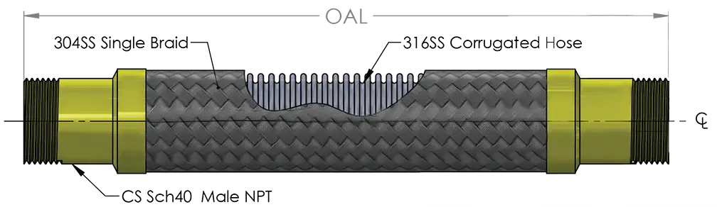 CSA-Metal Hose