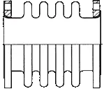 Metal Expansion Joints High Corrugation