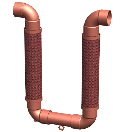 "U" Loop plus spool with sweat connection